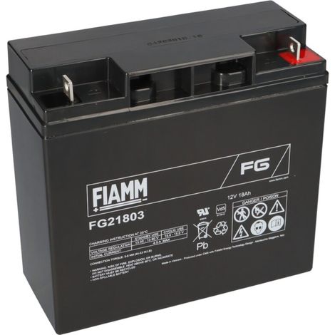 Batteria al piombo ermetica 12V 18Ah - Fiamm FG21803