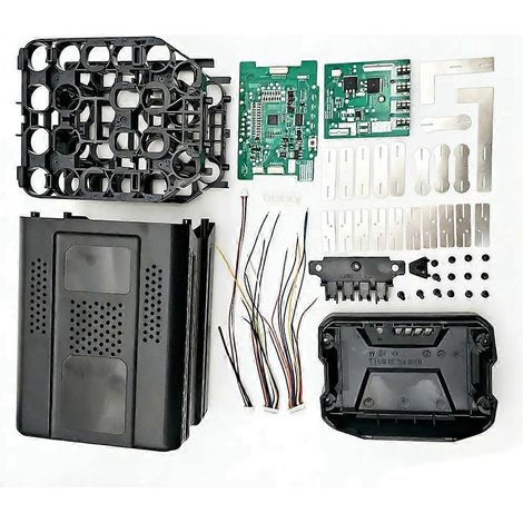 Li Ion batterie étui Box 20x 18650 Charging protection Circuit Board PCB pour Greenworks 80V tondeuse Cropper Grass (1/5)