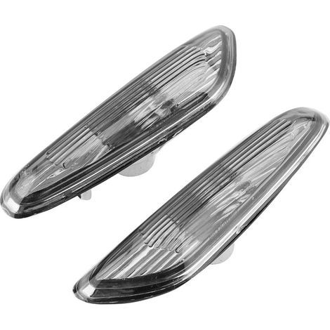 Clignotant Lumière, 2 pcs Marqueur Latéral Clignotants N'allume Aucune Ampoule pour E90 E91 E92 E93 3 Série 2006-2011[Gris] (1/5)