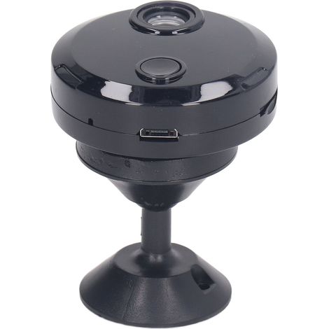 Mini caméra WiFi sans fil 1080p avec vision nocturne infrarouge pour la surveillance de la sécurité domestique et les interventions de sécurité. (1/5)