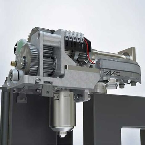 Integrierter Drehtorantrieb FAAC S2500I 24V 104250 (1/4)