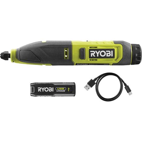 Ryobi USB Lithium Power Carver 4V 2.0Ah Kit - RPC4-120G