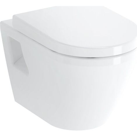VITRA 7063L003-0075 WC suspendu à chasse profonde Integra sans bride (rinçage)