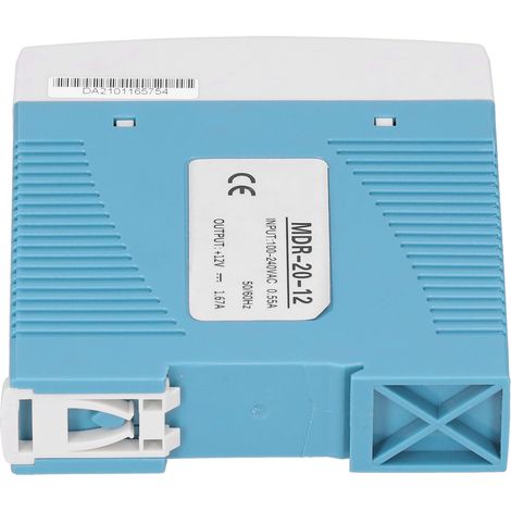 Alimentation sur rail DIN MDR-20-12 100-240VAC pour applications industrielles (1/5)