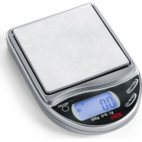 Küchenwaage ade Modell 4260075853437 Silber kompakt 300 Gramm
