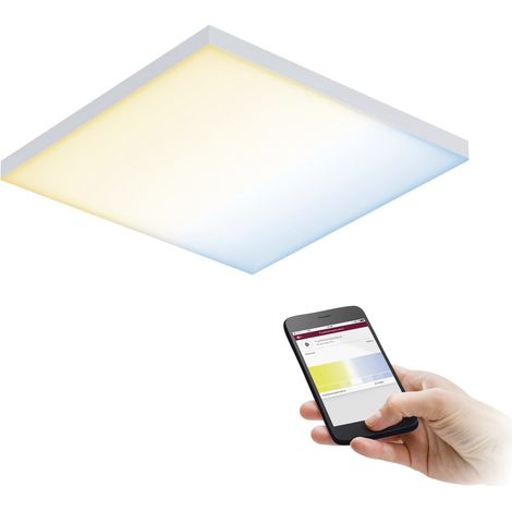 Paulmann Velora 79825 LED-Panel   10.5 W Warmweiß bis Tageslichtweiß Weiß (matt) (1/5)
