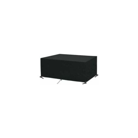 Housse Table Jardin Rectangulaire Housse de Protection pour Salon de Jardin Housse de Protection Imperméable pour Meubles de Jardin Bâche de Protection Étanche Tissu Oxford (170 x94 x71cm)--- Crezuo (1/4)