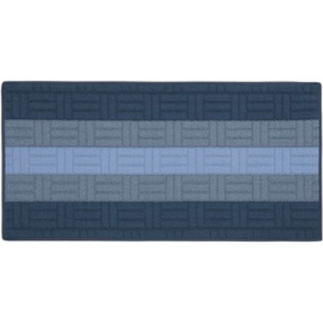 2PZ TAPPETO PER CUCINA MIA 57X190 CM BLU
