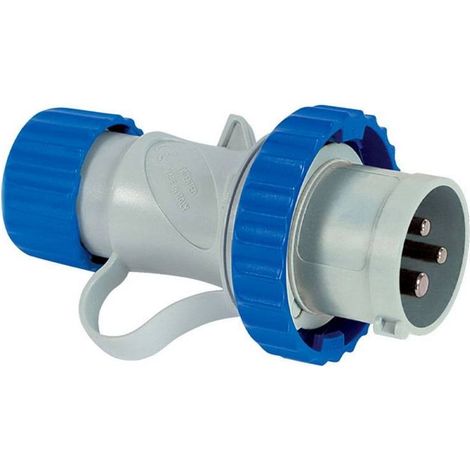 Prise Industrielle Argo Blu 2P+T Cee 309 Ip67 - 16A couleur bleu 70140 (1/5)