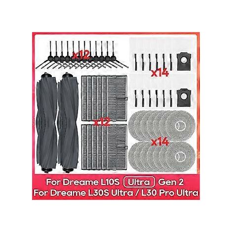 Pièces et accessoires pour Dreame L10S Ultra Gen 2, L30S Ultra, L30 Pro Ultra : brosse principale, filtre et serpillière (1/5)