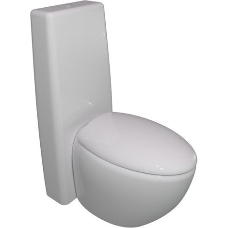 Water Touch monoblocco con cassetta di scarico senza brida cm. 55