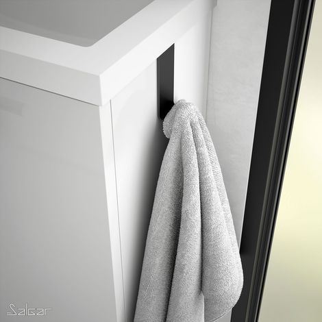 Salgar Handtuchhaken Minimal Schwarz (1/2)