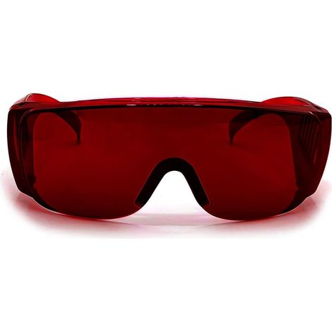 Lunettes de sécurité laser à longueur d'onde 190-540 nm pour lumière laser typique de 405 nm, 450 nm, 520 nm, 532 nm pour épilation, traitement laser, lunettes de protection des yeux (1/5)