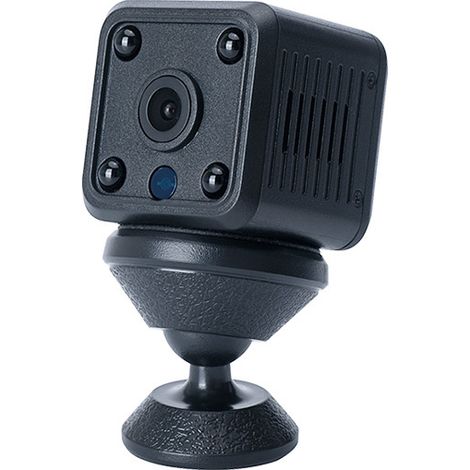 Mini caméra espion HD 1080p avec détection de mouvement et connexion Wi-Fi.
