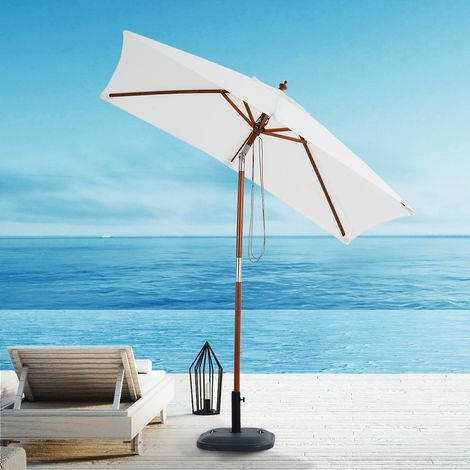 Parasol rectangulaire Evasion Crème (1/5)