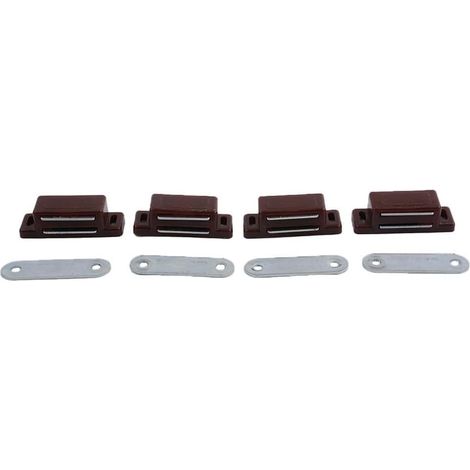 Kit de fermeture magnétique pour portes placard et d'armoire (1/5)