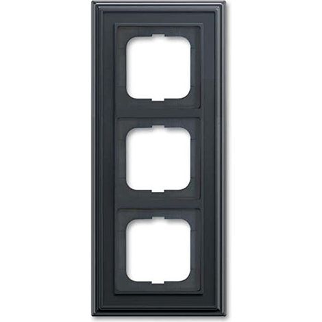 Busch-Jaeger Cadre de recouvrement 3x anthracite - Busch-dynasty® (1723-831), 2CKA001754A4680