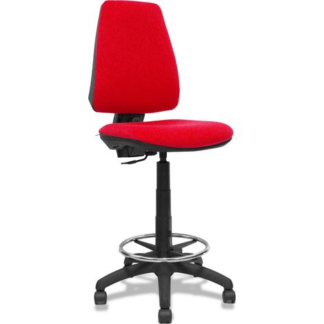 Taburete Elche CP bali rojo (1/2)