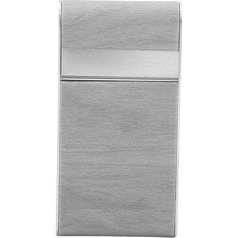 Étui à cigarettes en acier inoxydable 20 pièces, porte-cigares aspect bois grain, pour voyage déplacement professionnel, cadeau homme gris (1/5)