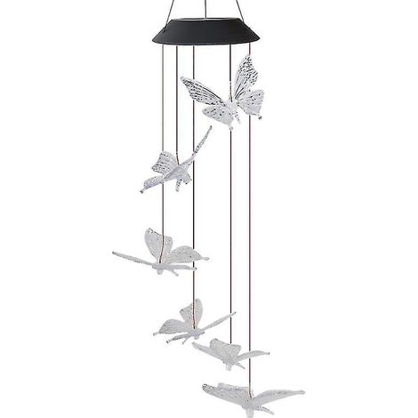 6 Stück kugelförmige, solarbetriebene Lampen