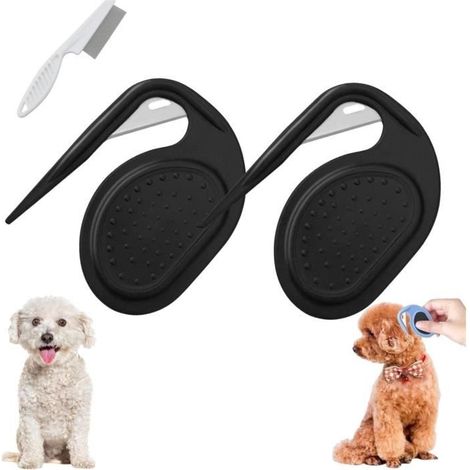 Pet Knotting Comb, Cat Knotting Comb, De Knotting Comb For Dog, Pet Grooming Brush Comb, De Knotting Comb For Dog With Acute Blades (1/4)