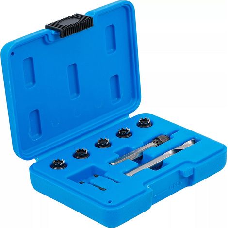 Kit 9 Pezzi Attrezzo per Rimuovere Punti Saldatura Trapano Fresa FS-19515 (1/5)