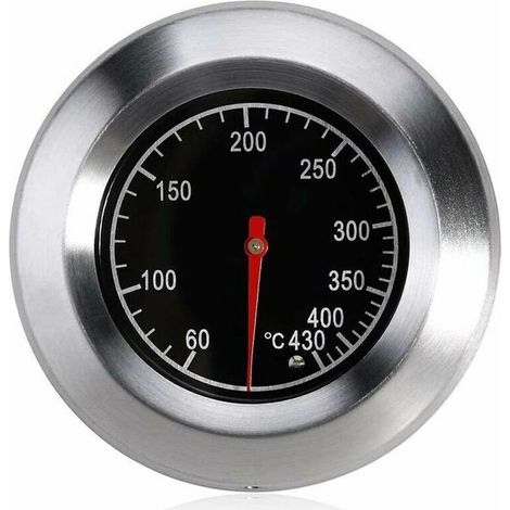 Edelstahl-analoges Fleischthermometer BBQ Rauchendes Thermometer BBQ im Freien 60 - 430℃ (1/4)