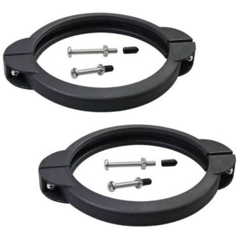 Collier de serrage de piscine de rechange SF80110-2 avec vis, compatible avec les pompes à filtre à sable Intex de 12 et 14 pouces (débit : 2 100 et 2 800 gal/h) pour piscines hors sol