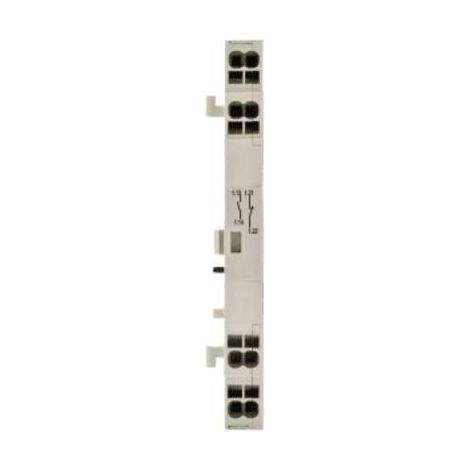 Eaton Contacto auxiliar normal NHI, 1 NA, 1 NC, montaje lateral, bornes Push-In, 199328