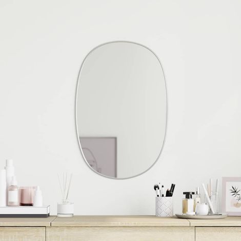 vidaXL Wall Mirror Silver 60x40 cm (1/5)