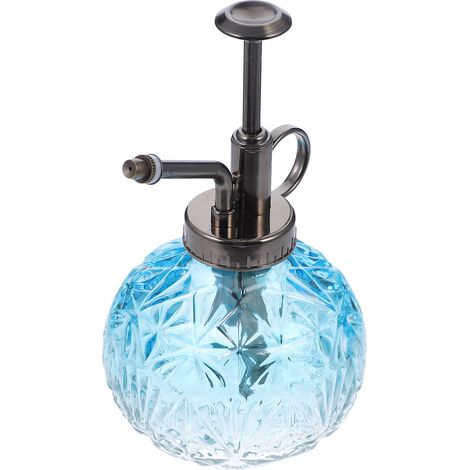 Arrosoir - Pulvérisateur En Verre - Pour Plantes D'intérieur Et Extérieur - Capacité 500 Ml - Bleu - 1 Pièce (1/5)