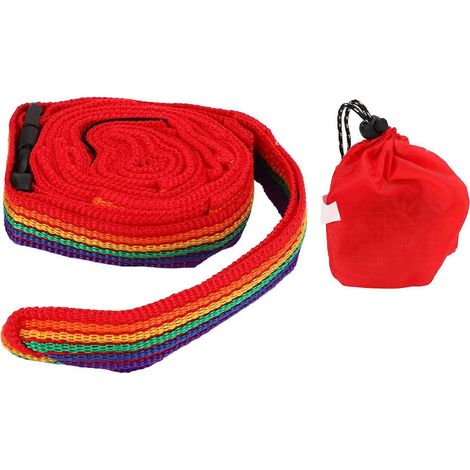 Corde à linge de camping décorative multicolore avec sac de rangement, séchage extérieur pour vêtements, casseroles et bols, kit portable de voyage (1/5)