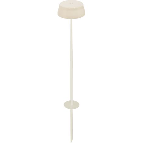 Zafferano SISTER LIGHT Picchetto Wi-fi Lampada da terra smart Avorio ricaricabile e dimmerabile (1/2)