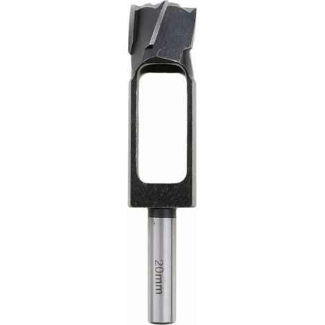 Mèche à bois pour perceuse 1/2'' – Longueur 140mm – Acier durci haute teneur en carbone – Pour bouchons en bois tendre et dur (1/5)