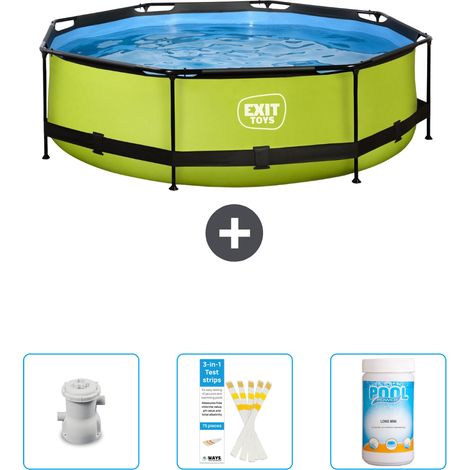 Exit-toys Piscina Exit Redonda - 300x76 cm - 6-piezas  SCB85 (1/4)