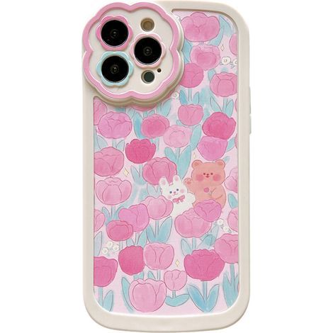Coque de téléphone en silicone liquide de haute qualité pour iPhone, mignonne et résistante, avec d'adorables motifs de dessins animés, résistante à la transpiration et aux empreintes digitales, et ad