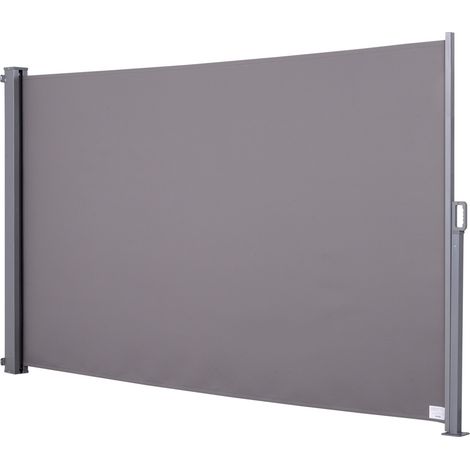 Easycomfort Tenda da Sole Laterale e Avvolgibile (3x1.6m) in Alluminio e Poliestere Imperemabile Anti-UV, per Vento/Privacy (1/5)