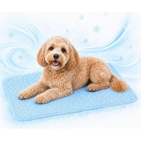 Tapis Rafraîchissant Pour Chien Et Chat–Durable,Lavable Et Réutilisable Pour La Maison/La Voiture/Les Voyages–Lit Rafraîchis[CA45] (1/5)