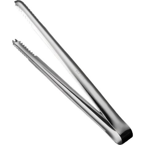 Ensemble de 12 pièces – Pinces multifonctions en acier inoxydable (pour glaçons, bonbons, mini-collations) – Idéal pour servir sucre, biscuits et glaces – Convient aux buffets, barbecues, cuisines et (1/5)