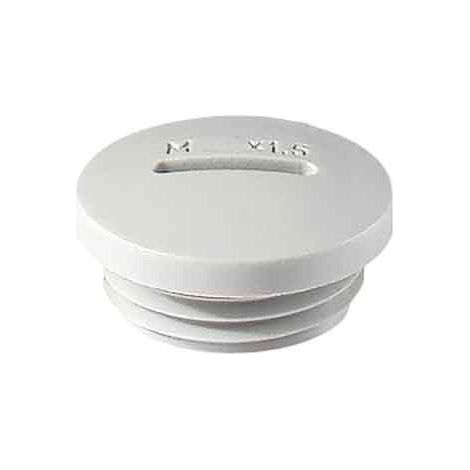 Tappo rotondo M20x1,5 RAL7035 grigio - INTERFLEX