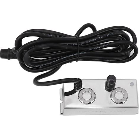 Ultraschall-Nebelgenerator aus Edelstahl für Gewächshäuser, Gärten, Rasenflächen und Teiche, 100–240 V Wechselstrom, EU-Stecker (1/5)