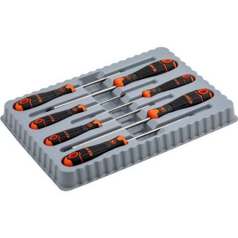 BAHCO - Jeu de tournevis BahcoFit TORX® avec poignée en caoutchouc - 7 pcs