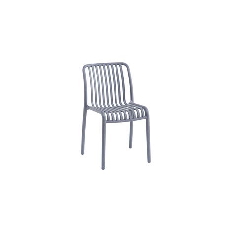 Sedia Line PP Grigio Scuro