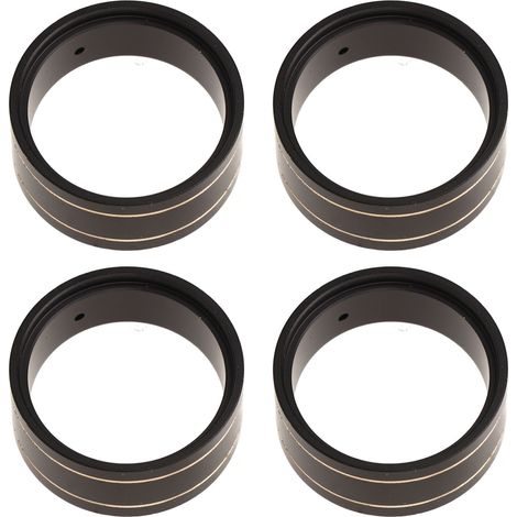 4 Pièces Bague de Serrage en Laiton pour Jante 1.0 Pouce, Compatible SCX24 1/24 RC Crawler, Pièces de Rechange et Amélioration (1/5)