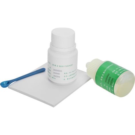 Liquide de Ciment Polycarboxylate de Zinc 15ml et Poudre 30g pour Ciment Dentaire (1/5)