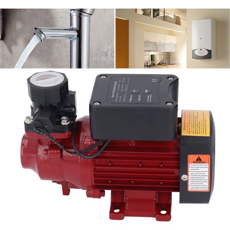 Pompe de surpression intelligente 280 W 2 m³/h, pompe domestique entièrement automatique et silencieuse à auto-amorçage pour chauffe-eau, canalisations d'eau courante et pompes à eau de puits (norme e (1/5)