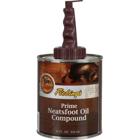 Prime Neatsfoot Oil Compound  ripristina elesticità a cuoio e pelle 946 ml