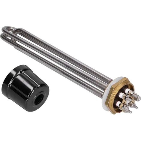 SABIR 220-380V 3KW Resistance pour Chauffe Eau SUS304 Résistance Chauffante Flange Capuchon et Bague D'étanchéité (1/5)