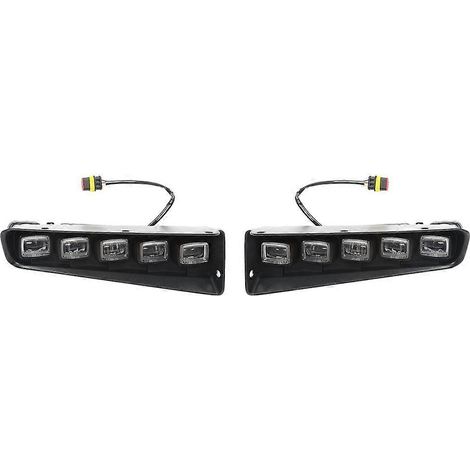 Ensemble de feux antibrouillard à DEL pour Ford Bronco 2021-2023 2/4 portes, accessoires pour feux de jour et antibrouillards de pare-chocs (1/5)