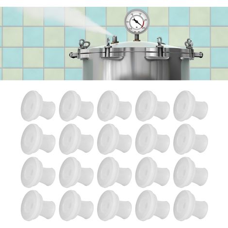 Junta de silicona para tapas de cocinas eléctricas, 2,5 cm – 20 unidades como repuesto universal (1/5)